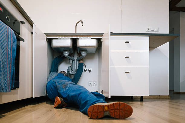 Professional Leak Detection technician working in Anderson, IN
